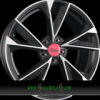 MAM MAM RS6 8,5x19 5x112 ET30.00 black front polish (bfp)