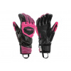 Rukavice LEKI WCR Venom SL 3D black-pink - 6.5