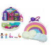 Bábika Polly Pocket - Polly Pocket Dúha Bag + bábika Mattel GKJ65 (Bábika Polly Pocket - Polly Pocket Dúha Bag + bábika Mattel GKJ65)