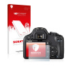 Čirá ochranná fólie upscreen® Scratch Shield pro Canon EOS 500D (Ochranná fólie na displej pro Canon EOS 500D)