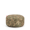 Tuli Sedací vak Puf Nesnímateľný poťah - Polyester Vzor Woodland Green