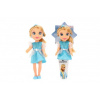 Teddies Bábika princezná Ľadové kráľovstvo plast 31cm v kornúte