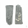 Rukavice - Päťmiestne rukavice Art Art Wool Grey Wool. Universal (Nové XXL izolované pánske kožené rukavice)