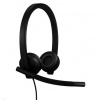 LOGITECH Logitech® H570e USB Headset Stereo (Teams version) headset - BLACK - USB-A 981-001430