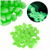 Svietiace fluorescenčné kamene Otoczaki 200 g - 100ks ZELENÉ