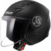 OTVORENÁ MOTOCYKLOVÁ PRILBA LS2 OF616 AIRFLOW II ČIERNY MAT SKÚTER CHOPPER