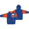 Outerstuff Dětská mikina New York Islanders NHL Faceoff Colorblocked Fleece Full-Zip Veľkosť: Dětské XL (13 - 15 let)