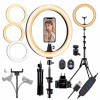 LED kruhové svetlo RING 26cm 80W + statív 220cm + BT diaľkové ovládanie + napájací adaptér