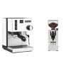 Rancilio Silvia E, white + Eureka Mignon XL, CR white