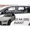 Deflektory - Audi A4 Combi od 2016 (+zadné)