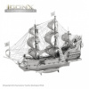 Metal Earth Luxusná oceľová stavebnica Queen Anne´s Revenge