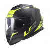 LS2 FF800 STORM II NERVE Matt Black H-V Yellow