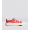 OCA Low Watermelon Canvas White Polka Dots Sneaker