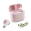 Guess Classic Logo Charm TWS bezdrôtové slúchadlá Pink