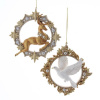 Závesný ornament Zlatý jeleň / Holubica - Holubica