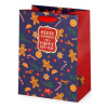 Legami Darčeková taška Legami Gift Bag - Medium - Gingerbread