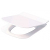 Cersanit CITY SQUARE WC sedátko, SoftClose, EasyOff duroplast, Biela Slim hranaté K98-0287 K98-0125