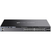 TP-Link TP-Link SG6428X Omada 24 portový gigabitový RJ45 stackable L3 switch, 4×10 Gbps SFP+ sloty