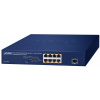 Planet PoE switch 8x1Gb/2.5Gb + 1xSFP+ 10Gb, VLAN, PoE 802.3at 120W