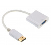 Gembird adaptér DisplayPort - VGA, M/F, biela, A-DPM-VGAF-02-W