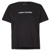 Dámske tričká Tommy Hilfiger Performance Mesh Tee - black - Čierny (S)