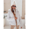 Biela dámska bunda na zimu TY5042, ty5042-XXL XXL