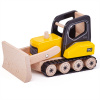 Tidlo drevený buldozer Tidlo drevený buldozer
