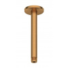 Duravit Príslušenstvo Sprchové rameno stropné, 21 cm, kefovaný bronz UV0670025004