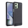 Silikonové pouzdro Coolcase Carbon na mobil Motorola Moto G54 5G / Moto G54 5G Power Edition černé (Silikonový kryt či obal Forcell Carbon na mobilní telefon Motorola Moto G54 5G černé)