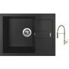 Set Sinks AMANDA 650 Metalblack + batéria Sinks MIX 35 PROF S chróm