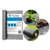 Agrotextília - Školská rohož Agrotkanowo Garden Agrotextile Black 4x25m 70g Strong (ŠKOLKA MAT agrotextília ZÁHRADNÁ AGROTÍVNA NETKANÁ LÁTKA ČIERNA 4x25m 70g SILNÁ)