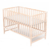 Postieľka pre bábätko Nature 120x60cm - prírodná