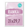 Rámik A4 rámik na fotografie A4 21x30 rámiky na fotku 21x30 biely diplom MDF