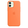 Apple iPhone 12 mini Silicone Case with MagSafe, kumquat MHKN3ZM/A