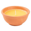Sviečka Citronella, repelentná, terakota, 113 g, 50x110 mm