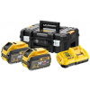 DeWALT DCB118Y2T Sada XR FlexVolt 54V nabíjačka DCB118 + 54V 2x12,0Ah, kufr Tstak