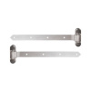 LOCINOX 3DW HDG 450 – oceľové pánty pre drevené krídlové brány a bránky, pozinkované, strieborné, dĺžka 470 mm