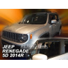 Deflektory - protiprievanové plexi Jeep Renegade 5D od 2014