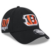Cincinnati Bengals - 2024 Draft Black 9Forty NFL Šiltovka nastaviteľná