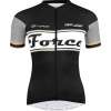 FORCE dres F RETRO LADY kr. rukáv, černo-zlatý Velikost: S