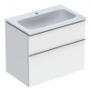 Geberit iCon - Skrinka s umývadlom, 75x63x48 cm, KeraTect, lesklá biela 502.332.01.2