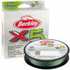 Berkley Splietaná Šnúra X5 Low Vis Green 150 m-Priemer 0,17 mm / Nosnosť 17 kg
