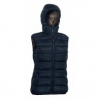 WARMPEACE YUBA LADY black/black L; Černá vesta