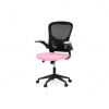 AUTRONIC Kancelárska stolička, hojdací mechanizmus, ružová, KA-V317 PINK