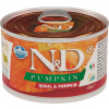 N&D Farmina Mini Dog Prepelica Tekvica 140g