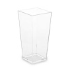 Fingerfood pohárik (PS) hranatý číry 40 x 40 x 82 mm 85ml [40 ks]