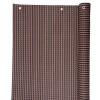 Zástena Polyratan 77 0,9x3 m, UV, 800 g/m2, hnedá-čierna, tieniaca na balkón, s okami