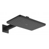 Hansgrohe Raindance Alive Q - Hlavová sprcha, 21x34 cm, 2 prúdy, EcoSmart, matná čierna 24551670