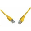 Patch kabel CAT5E SFTP PVC 1m žlutý snag-proof C5E-315YE-1MB