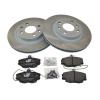 Sada přední brzdové kotouče + destičky RENAULT MEGANE I 1996-2003 (RENAULT 6025071042 7700780892 7700813549 7701202895 7701204304 7701204828 7701205653 7701206339 7701349973)